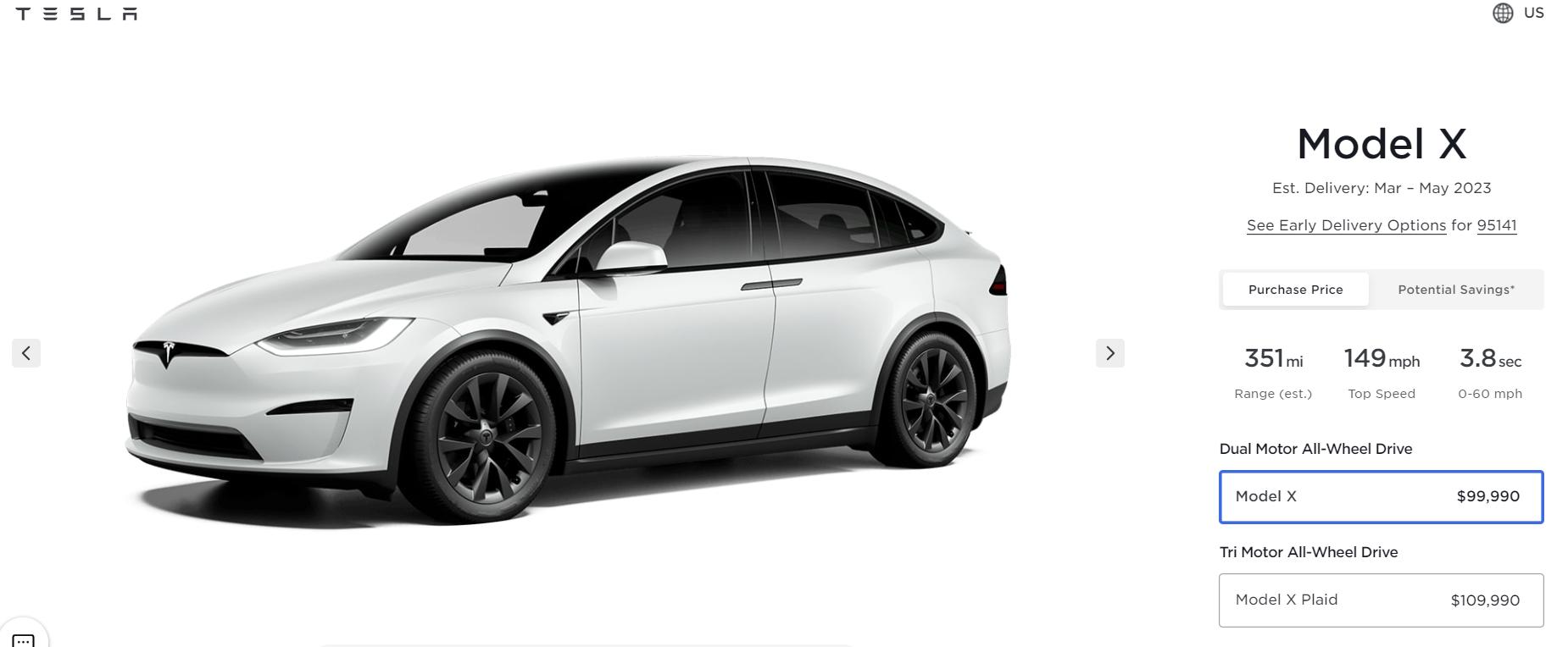 继续打“价格战”！特斯拉下调ModelS和ModelX在美售价最多降1万美元