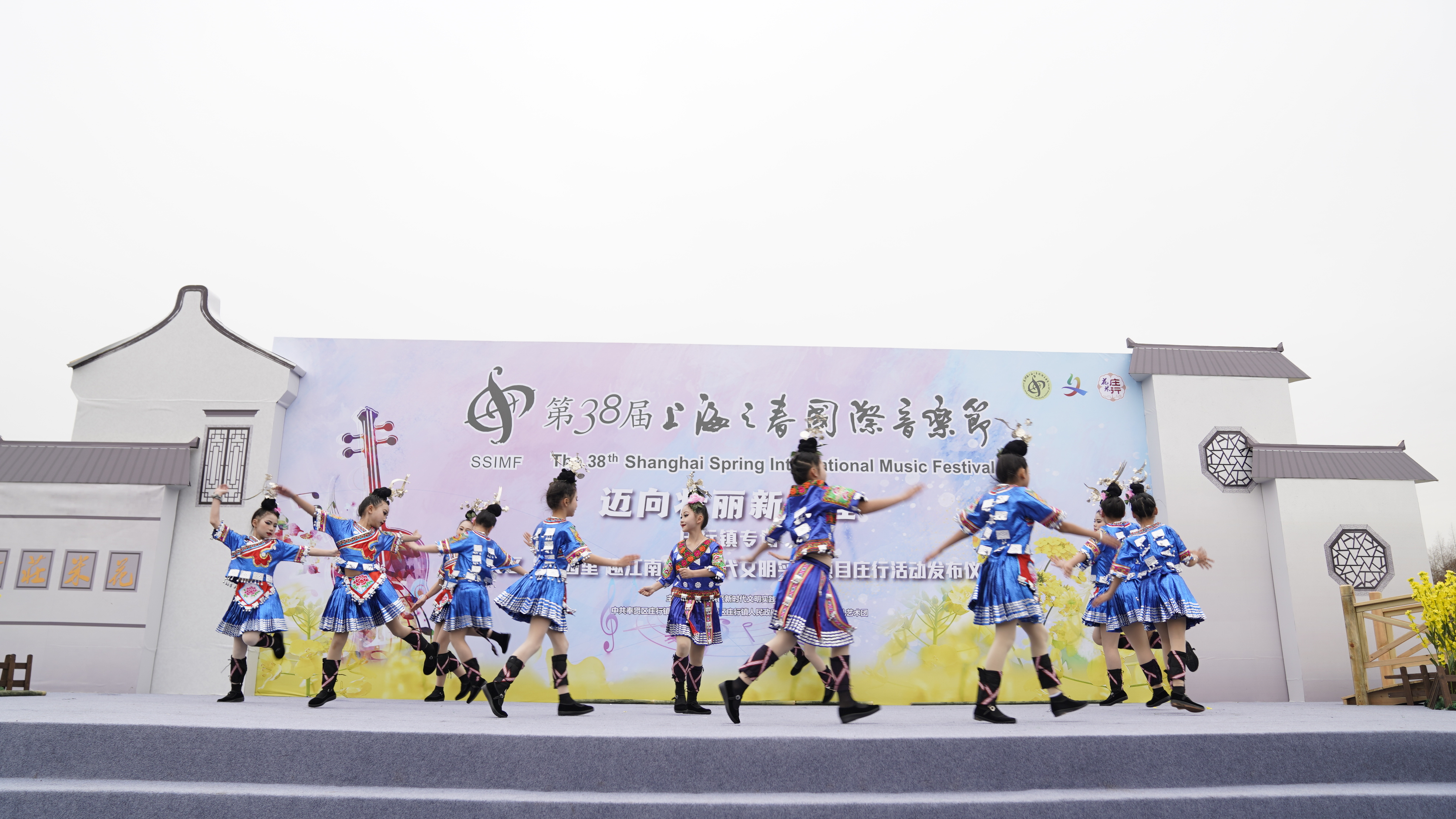 上海油菜花田地,上海田园梦油菜花