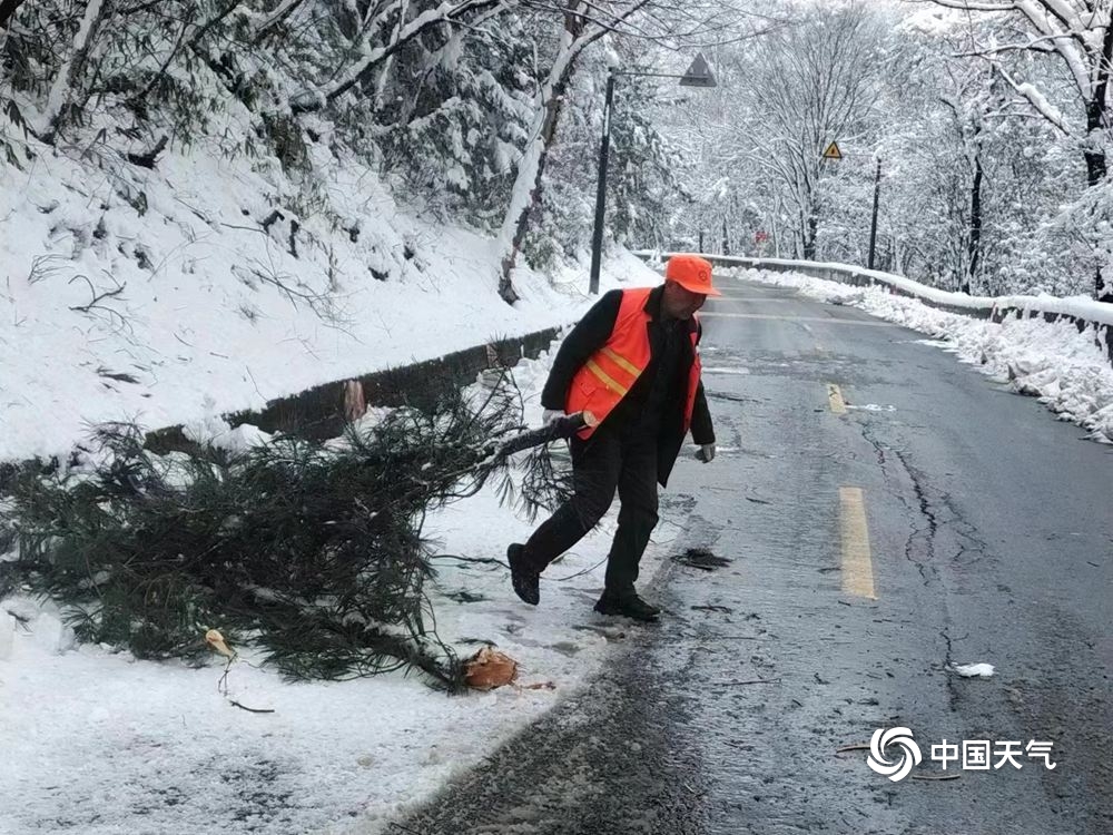 北方多地四月飞雪一组图看各地白雪覆盖穿越回隆冬