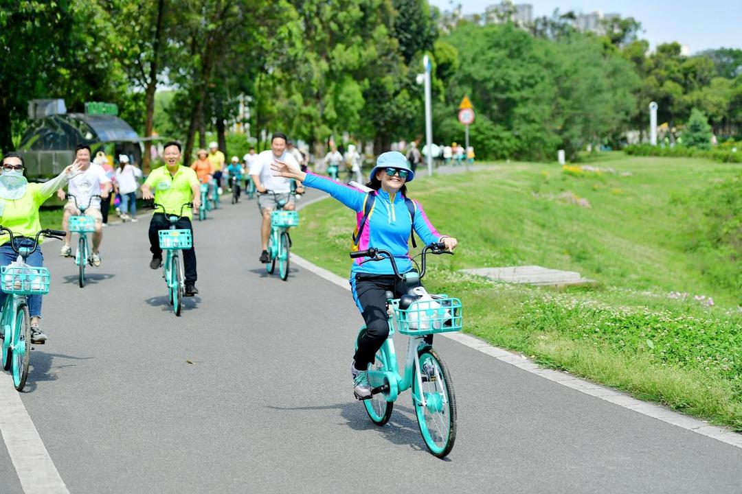 成都迎大运会骑行,骑行迎大运