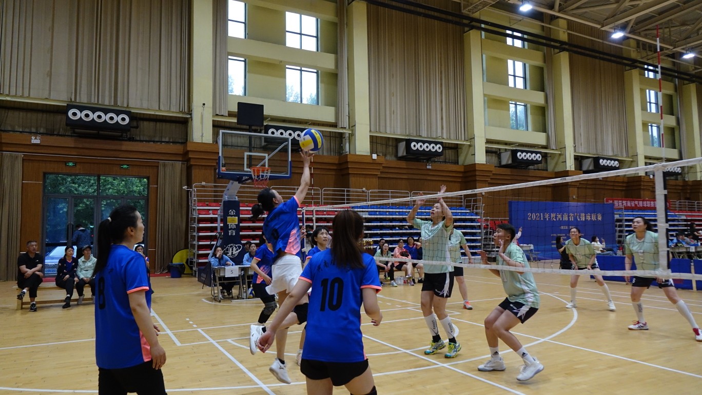 河南省气排球联赛,气排球比赛群英汇聚