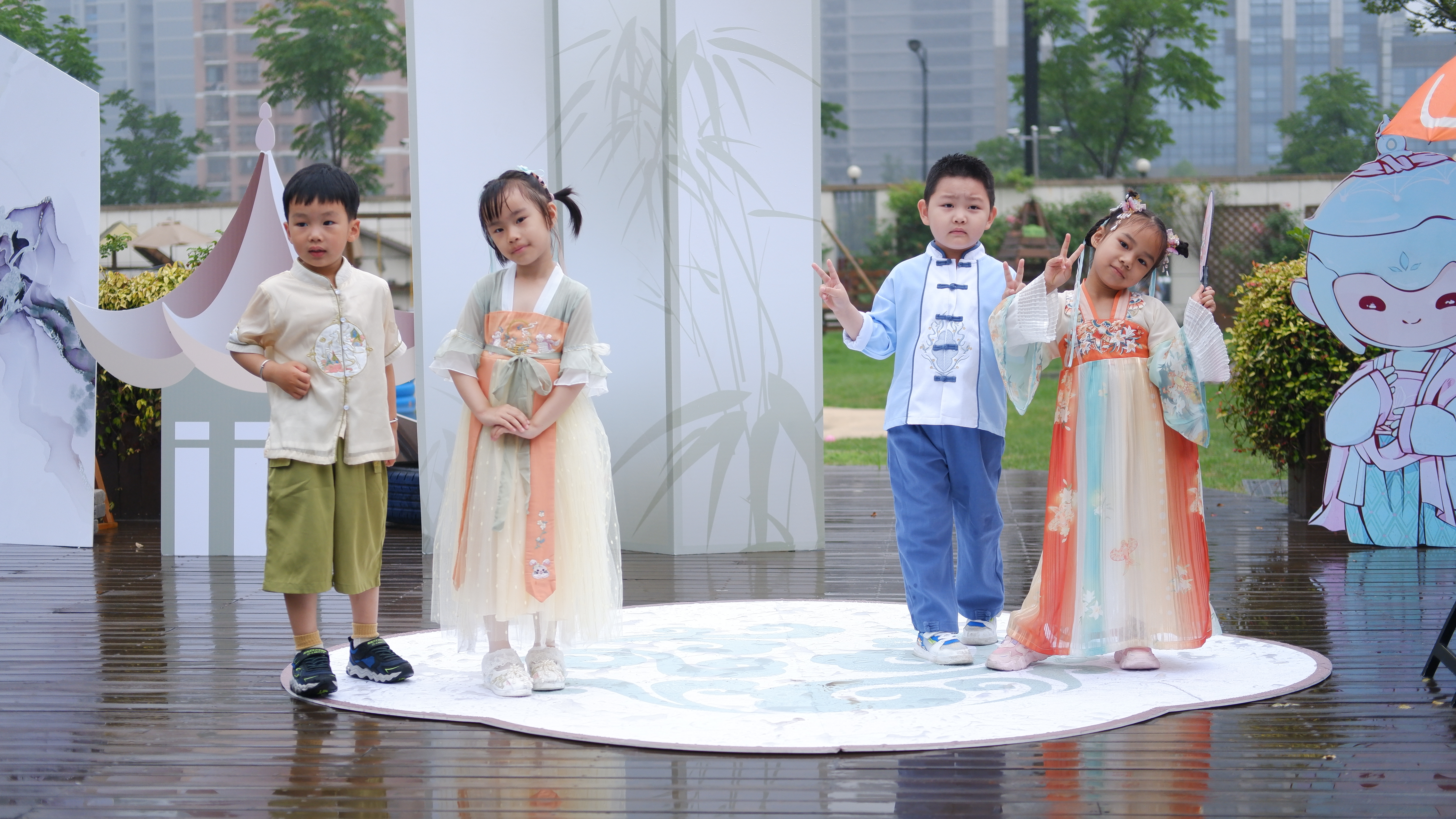 把运动馆搬进幼儿园,中国宋代汉服运动