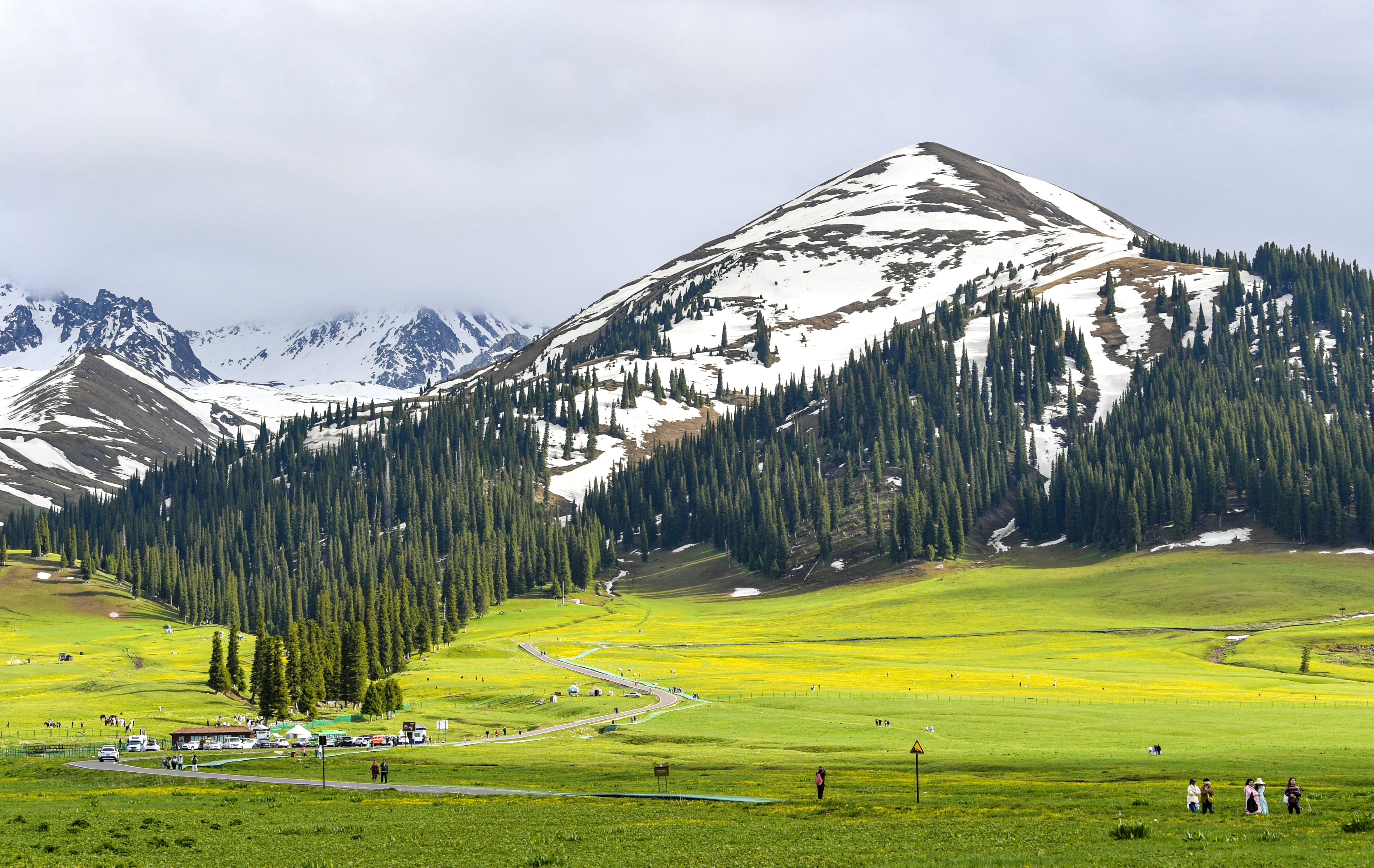 （社会）*疆新**：多彩夏日迎宾朋