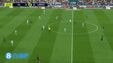 巴黎6比1克莱蒙梅西拉莫斯,巴黎4比0蒙彼利埃梅西