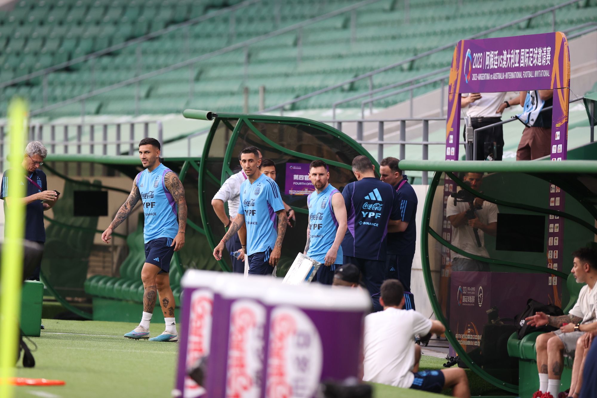 现场直击梅西工体首训完整版,梅西北京比赛现场直播视频