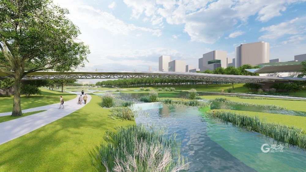 青岛张村河生态公园开工,张村河沿岸打造滨河休闲公园