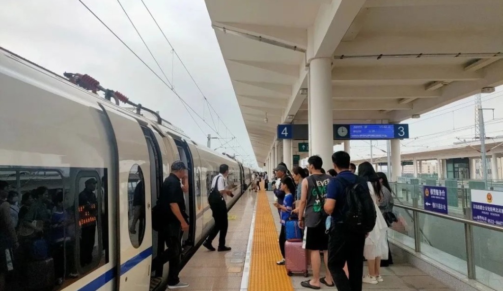 胶州北站开通列车,胶州北站新增火车站