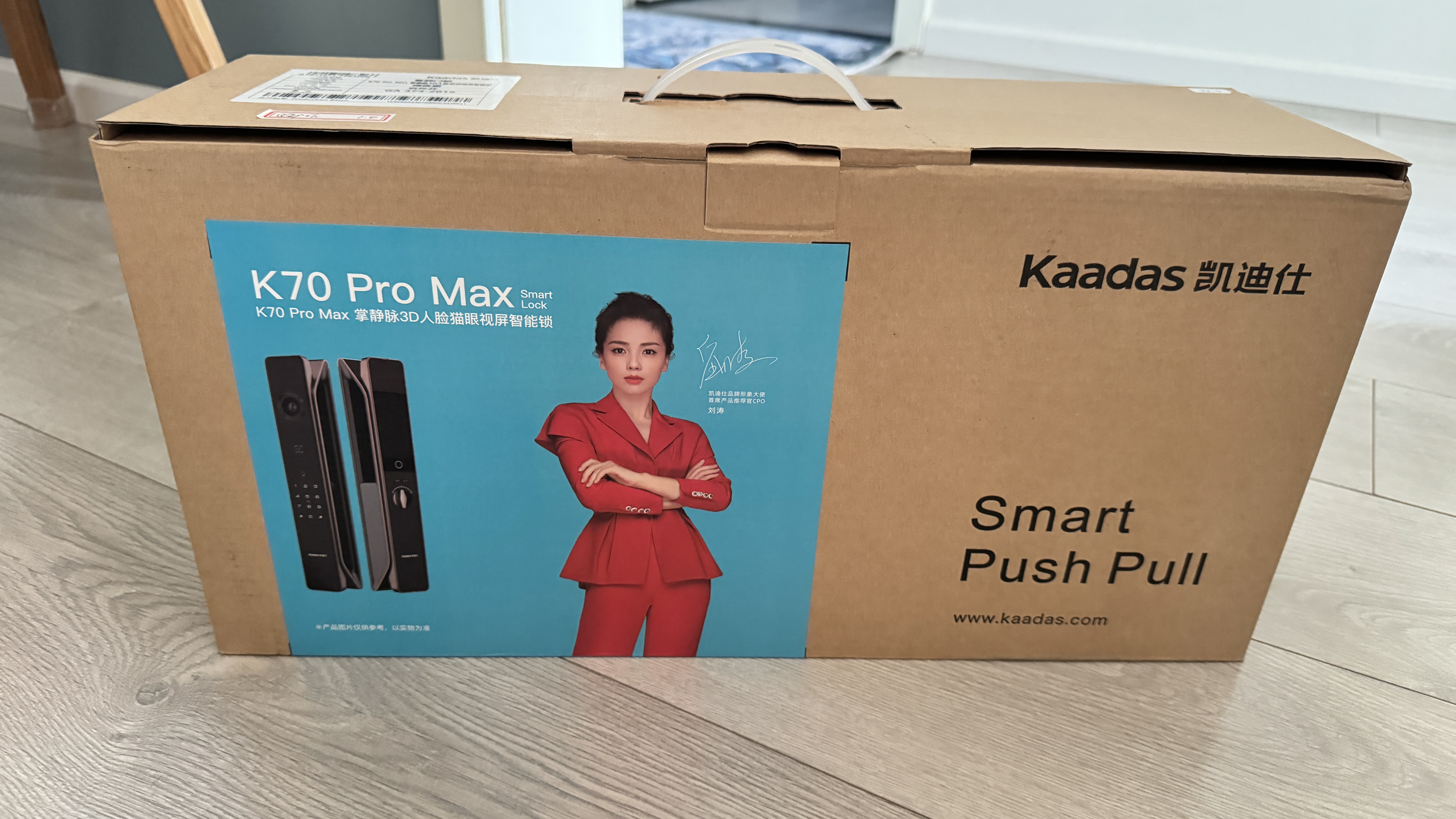 凯迪仕k70promax掌脉指纹门锁,凯迪仕智能指纹锁k70promax