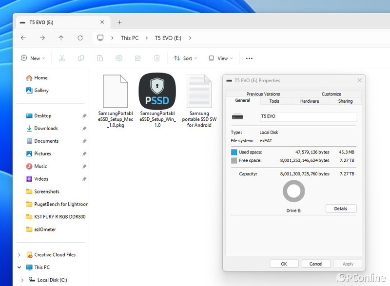 三星t5evo移动固态硬盘如何测试,三星t5evo和三星t5哪个好