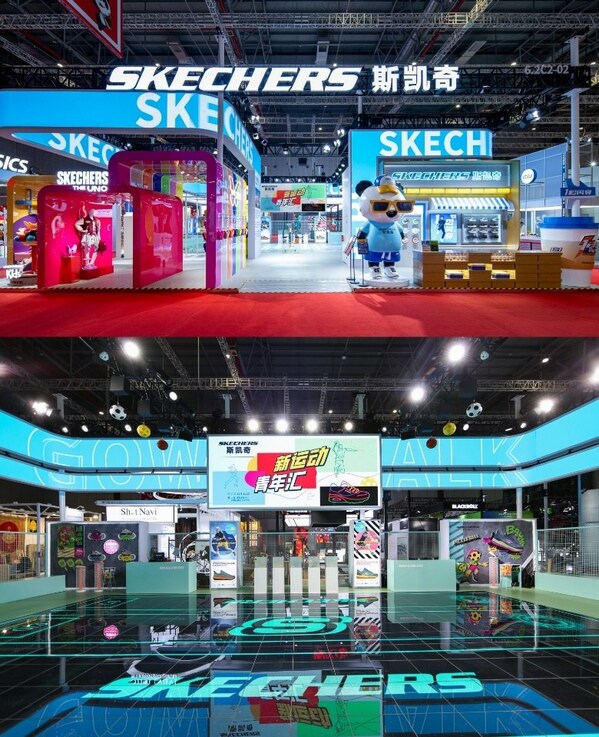 斯凯奇首次亮相进博会,斯凯奇中国进口国际博览会